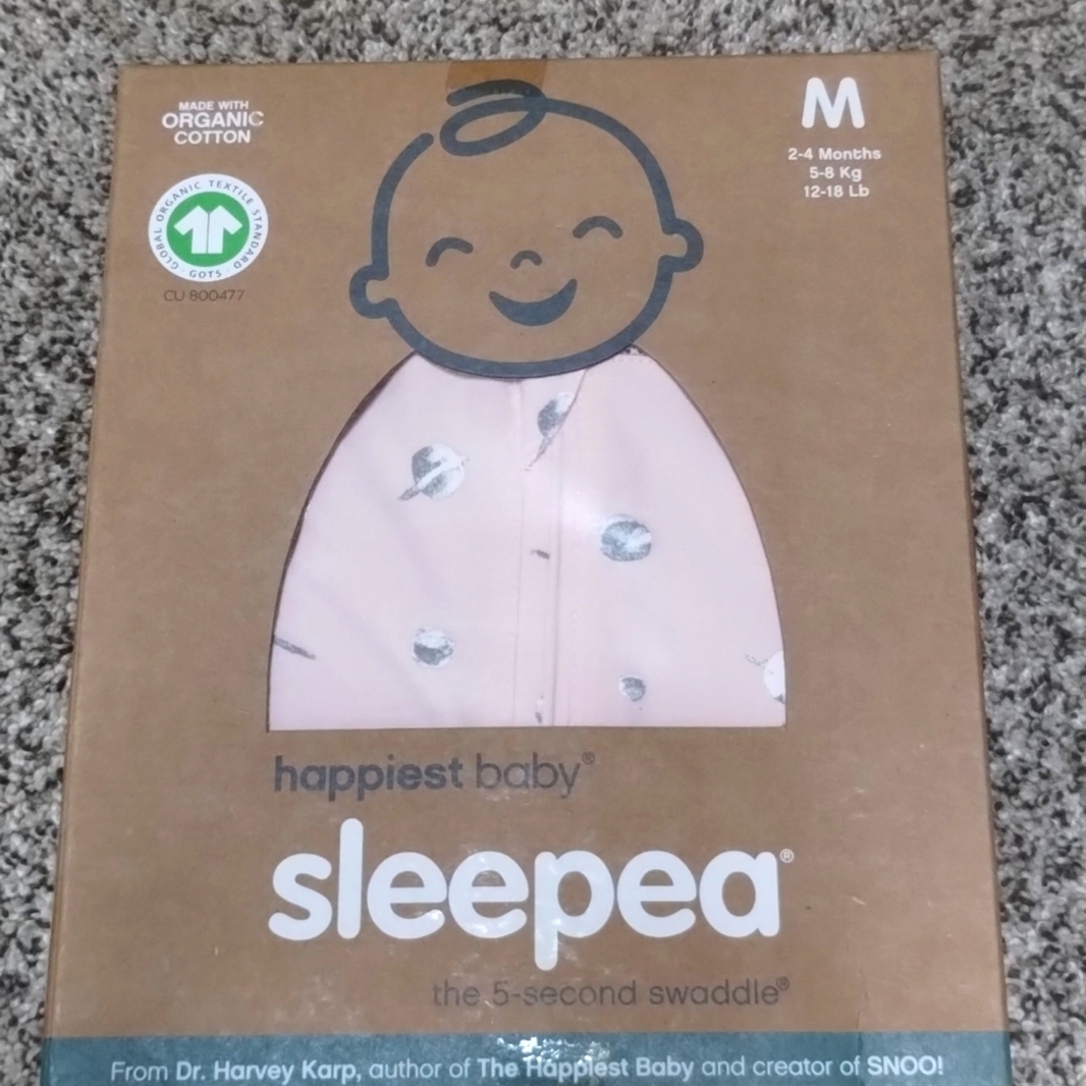 * Sleepea 5-second swaddle